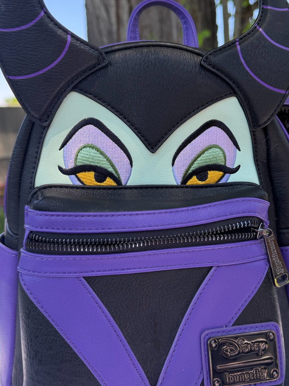 Loungefly Disney Maleficent Mini Backpack - Picture 6 of 6